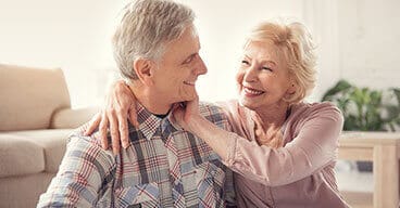 Ehepaar in Rente